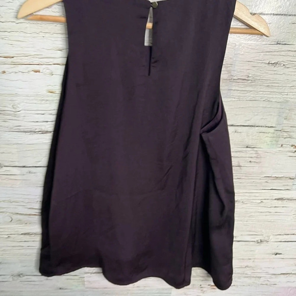 Banana republic purple tank top blouse size medium - Picture 6 of 7
